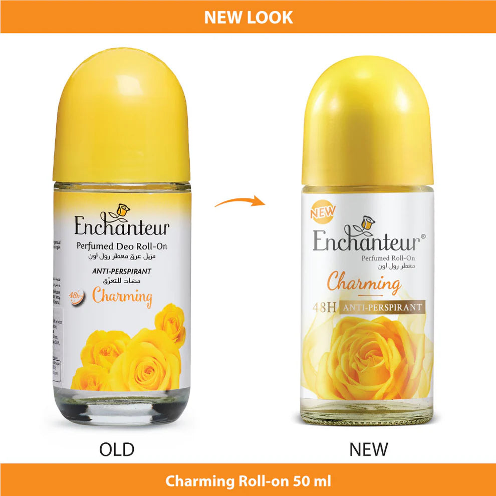 Enchanteur Roll On Deodorant Charming - 50ml