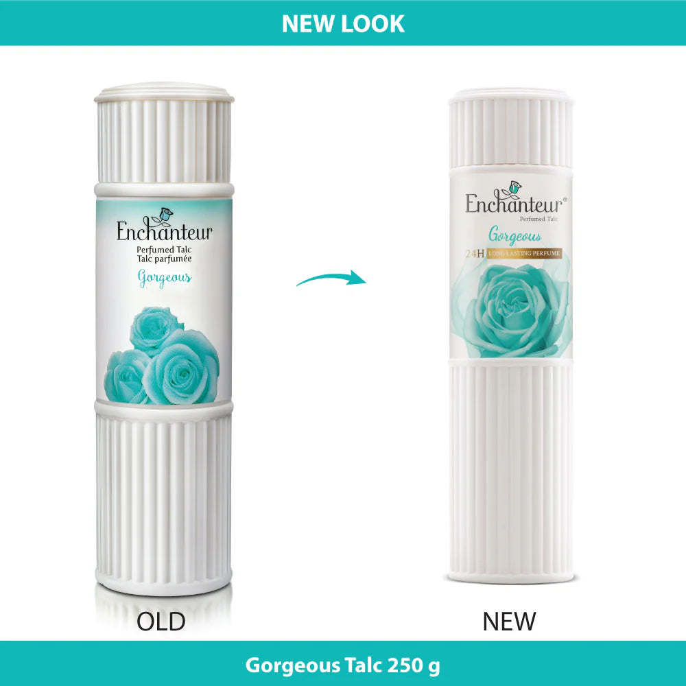 Enchanteur Perfumed Talcum Powder Gorgeous - 250g