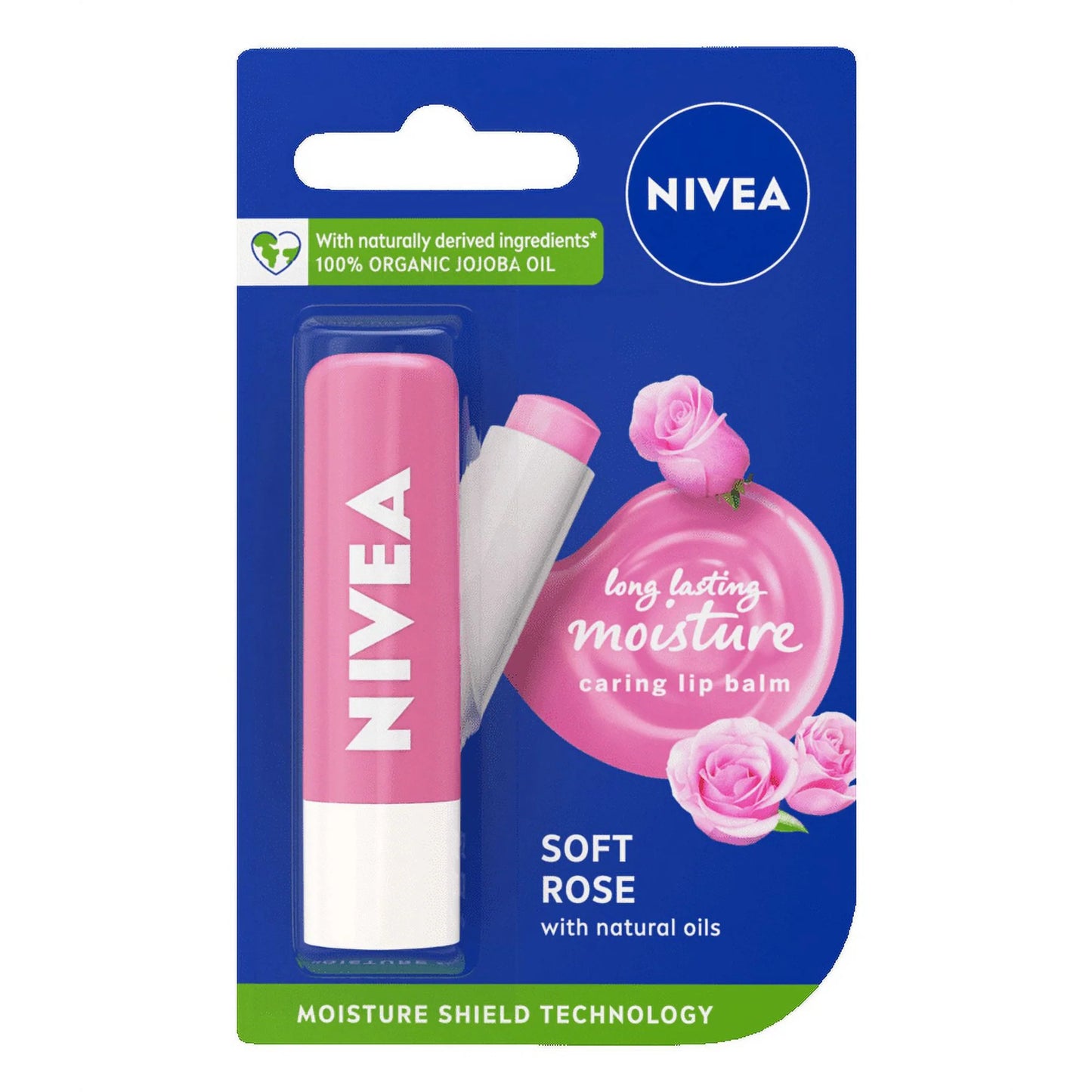Nivea Soft Rose Caring Lip Bam - 4.8g