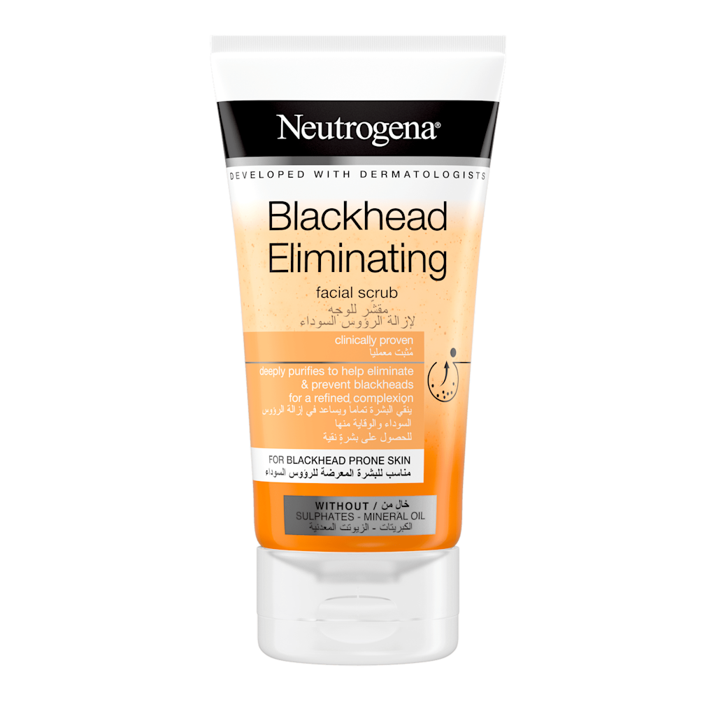 Neutrogena Black Head Eliminating Facial Scrub - 150ml