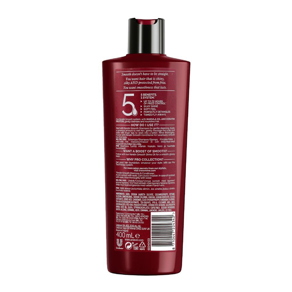Tresemme Shampoo Keratin Smooth - 400ml