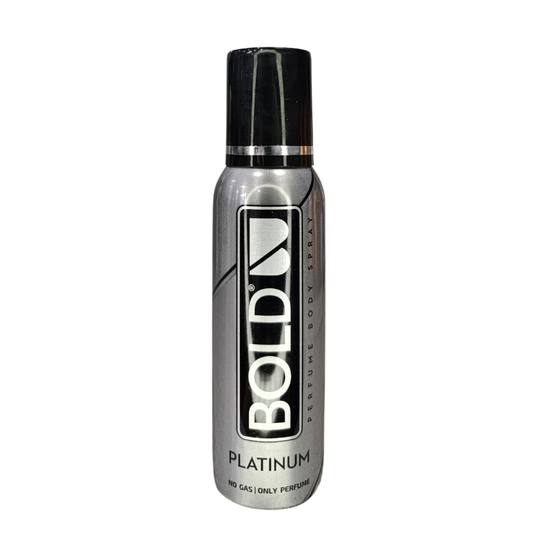 Bold Platinum No Gas Perfume Body Spray - 120ml