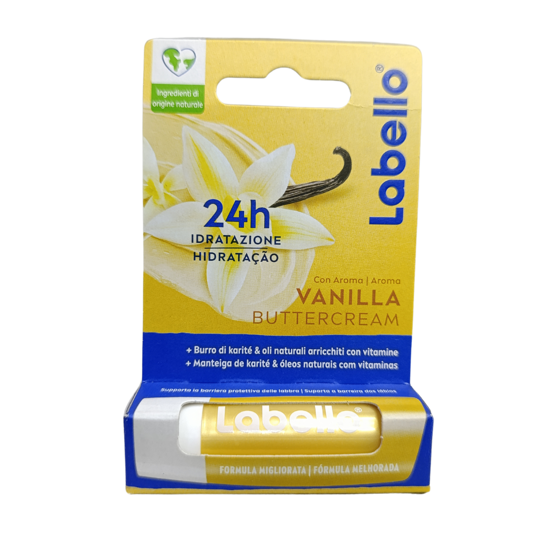 Labello Vanilla Butter Cream Lip Balm - 4.8g