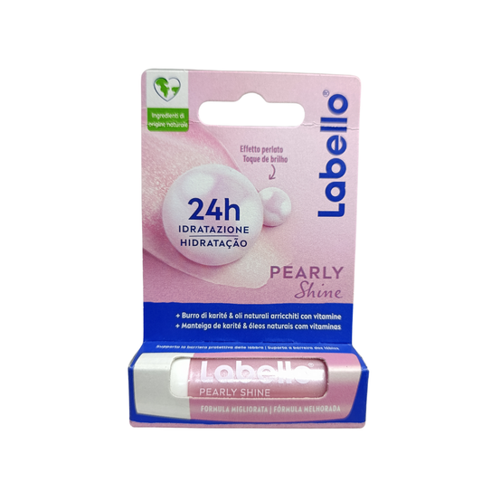 Labello Pearly Shine Lip Balm - 4.8g