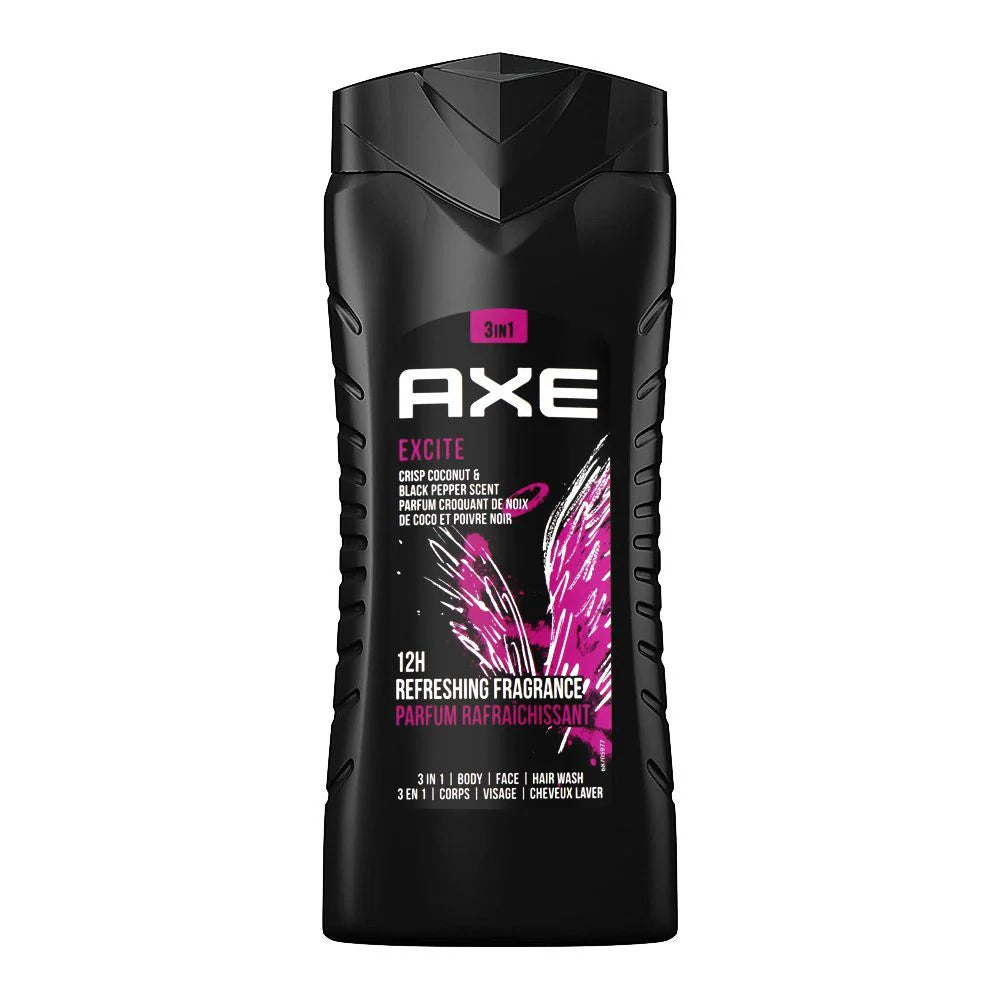 Axe 3in1 Excite Shower Gel - 250ml