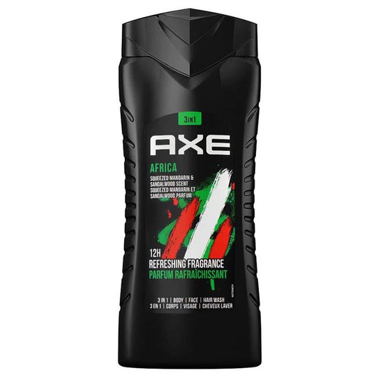 Axe  Africa 3 in 1  Men SHOWER Gel - 250 ml