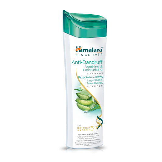 Himalaya Anti-Dandruff  Soothing & Moisturizing Shampoo Tea Tree + Aloe Vera - 400ml