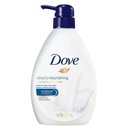 Dove Deeply Nourishing Bodywash Pump -550ml