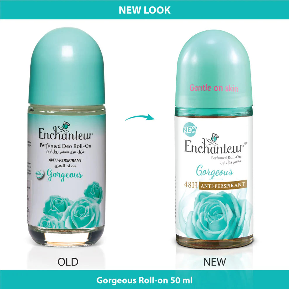 Enchanteur Roll On Deodorant Gorgeous - 50ml