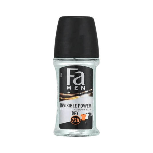 Fa Men Roll On Deodorant Invisible Power - 50ml