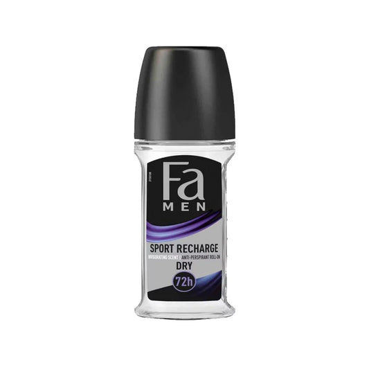 Fa Men Roll On Deodorant Sport Recharge - 50ml