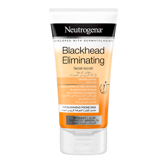 Neutrogena Black Head Eliminating Facial Scrub - 150ml