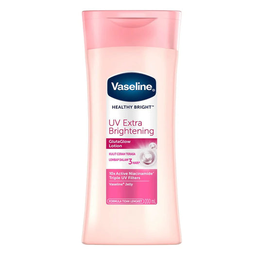 Vaseline Healthy Bright UV Extra Brightening GlutaGlow Lotion - 200ml