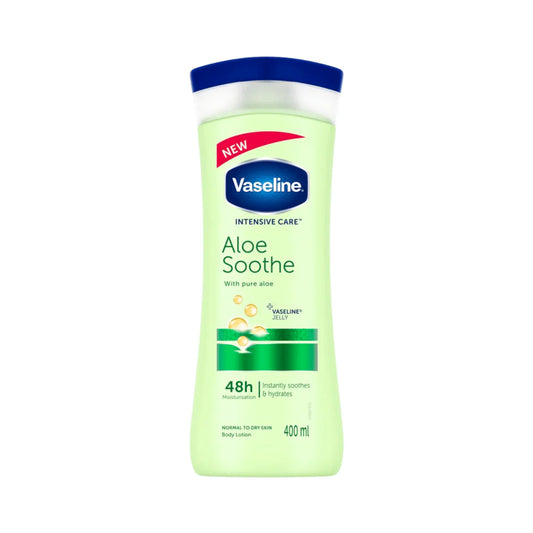 Vaseline Aloe Soothe With Pure Aloe Body Lotion - 400ml